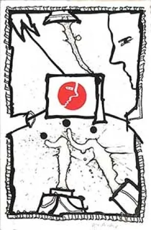 Gravura Alechinsky - Odessa Mamma