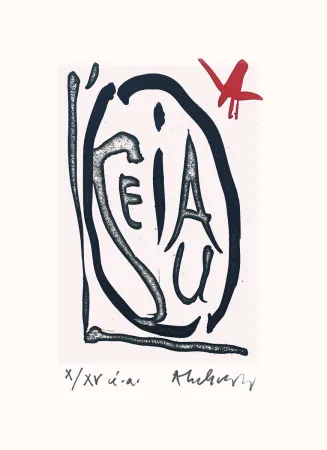 Livro Ilustrado Alechinsky - Oiseau ailé des lacs