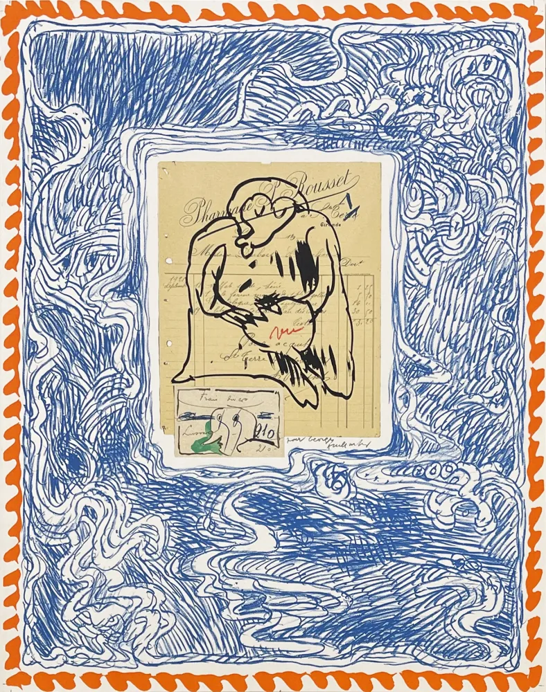 Litografia Alechinsky - Papiers traités