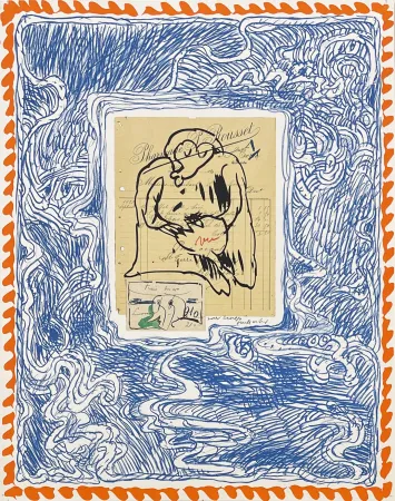 Litografia Alechinsky - Papiers traités