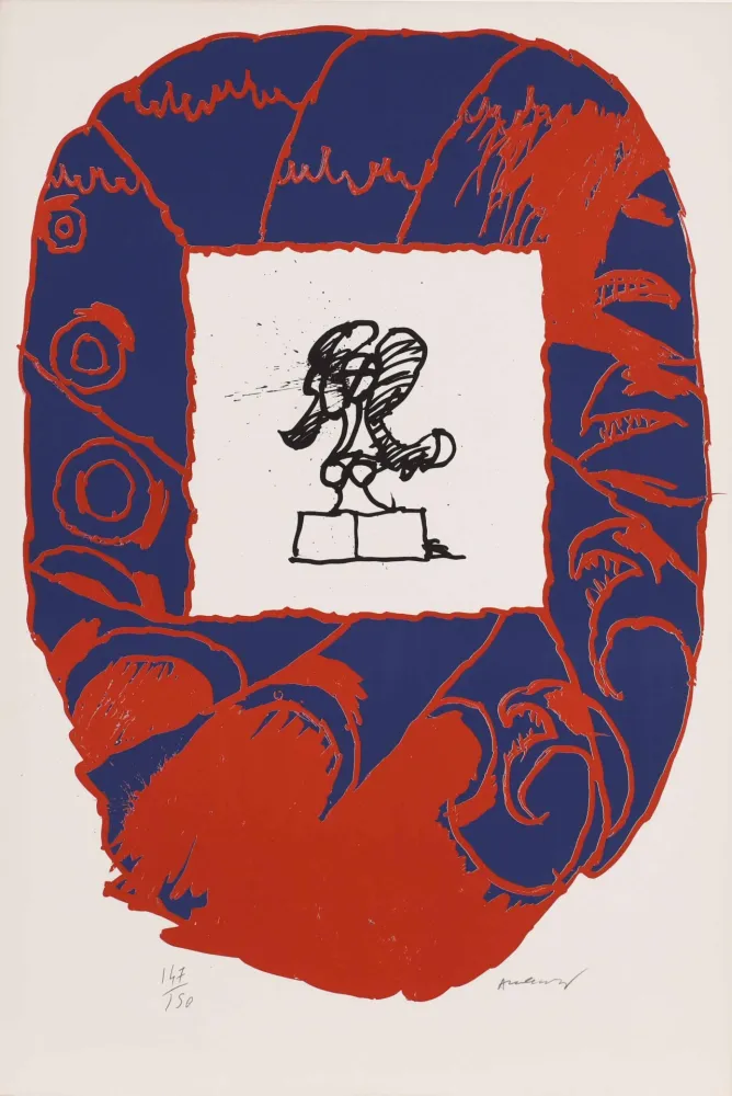 Litografia Alechinsky - Paris