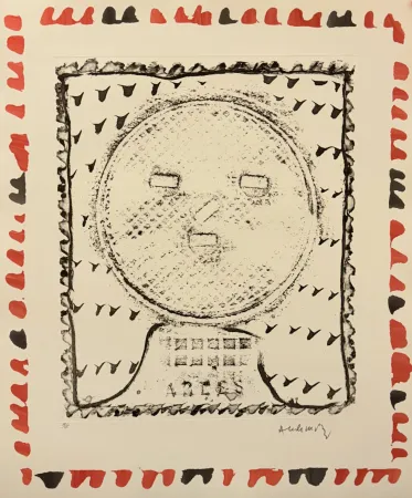 Água-Forte Alechinsky - Pièces du mobilier urbain