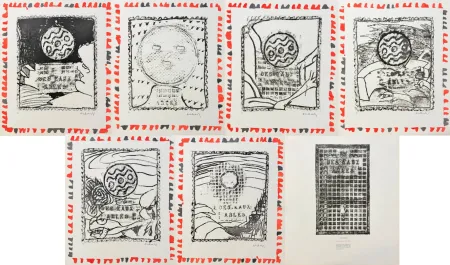 Água-Forte Alechinsky - Pièces du mobilier urbain