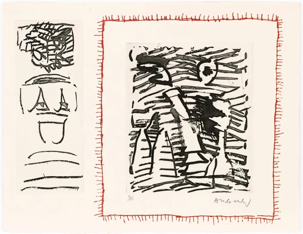 Água-Forte E Água-Tinta Alechinsky - Poèmes à voir 04