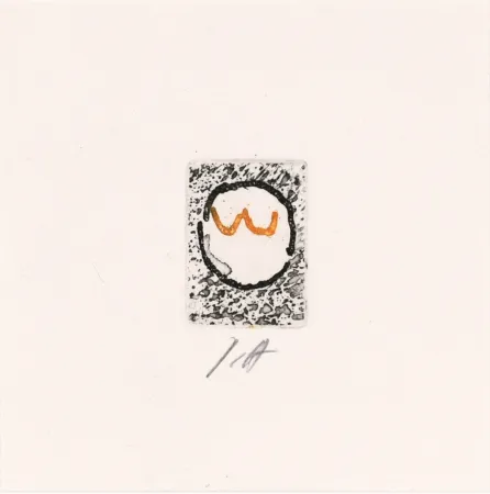 Água-Forte E Água-Tinta Alechinsky - Pointes Planche I bis