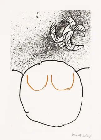 Água-Forte E Água-Tinta Alechinsky - Pointes Planche X bis