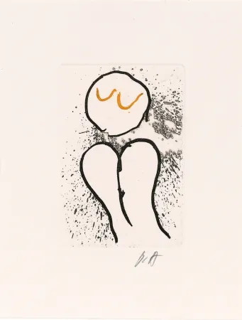 Água-Forte E Água-Tinta Alechinsky - Pointes Planche XV bis