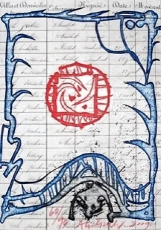 Gravura Alechinsky - Quadrature