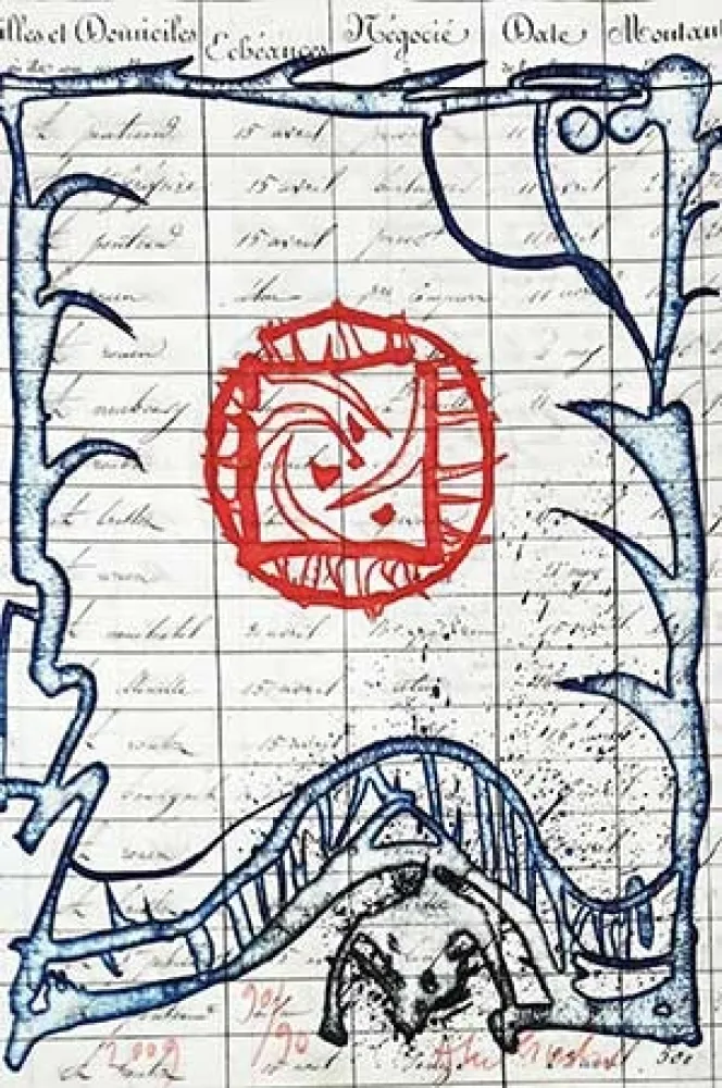 Gravura Alechinsky - Quadrature