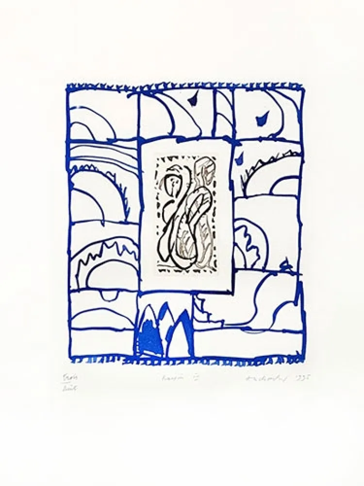 Gravura Alechinsky - Raisin