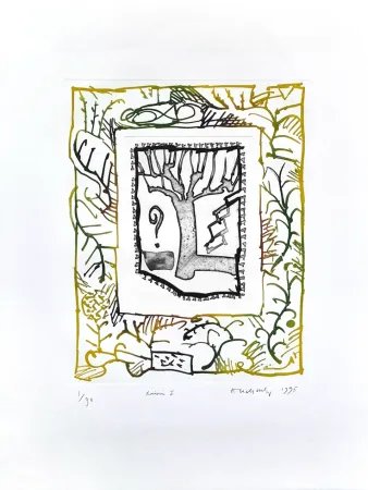 Gravura Alechinsky - Raisin I