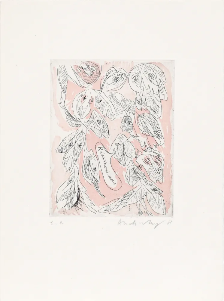 Água-Forte Alechinsky - Résumons nous