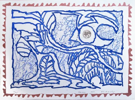 Gravura Alechinsky - Rhizomes