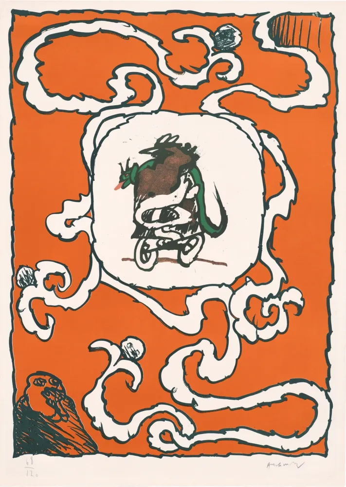 Litografia Alechinsky - Rotterdam