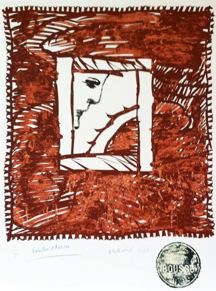 Litografia Alechinsky - Rouilles et Ronces 