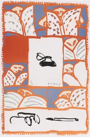 Litografia Alechinsky - Salon du Livre