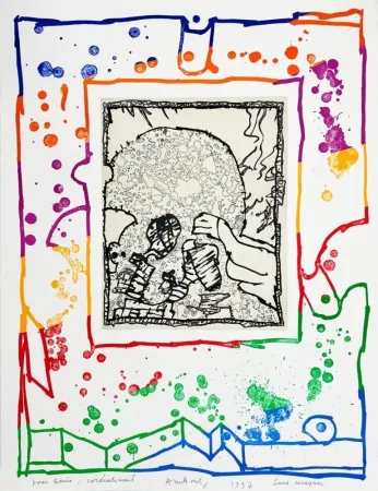 Água-Forte Alechinsky - Sans carapace