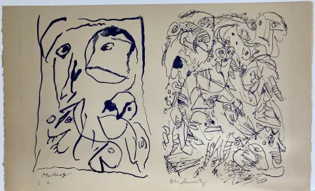 Litografia Alechinsky - Sans titre. 