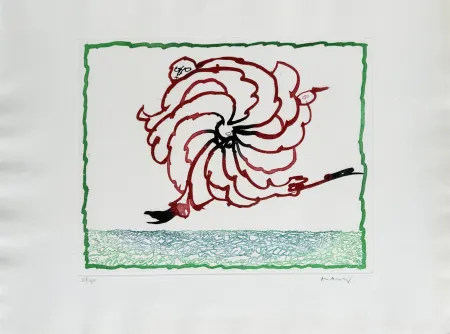 Água-Tinta Alechinsky - Sans titre