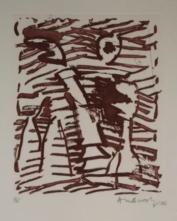 Água-Forte E Água-Tinta Alechinsky - Sans titre