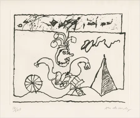 Água-Forte Alechinsky - Sans titre
