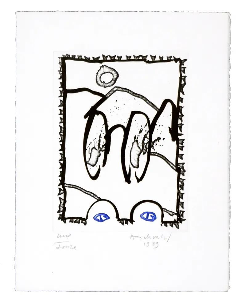 Gravura Alechinsky - Sans titre