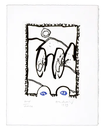 Gravura Alechinsky - Sans titre