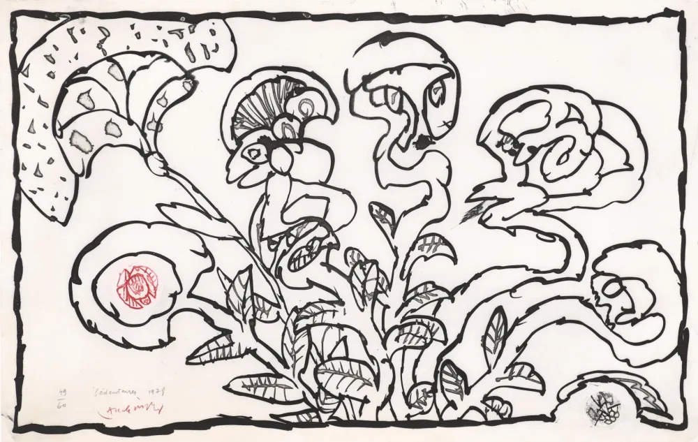 Água-Forte E Água-Tinta Alechinsky - Sédentaires