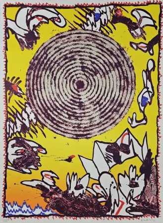 Litografia Alechinsky - Seoul