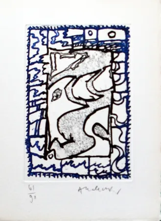 Gravura Alechinsky - Séquence