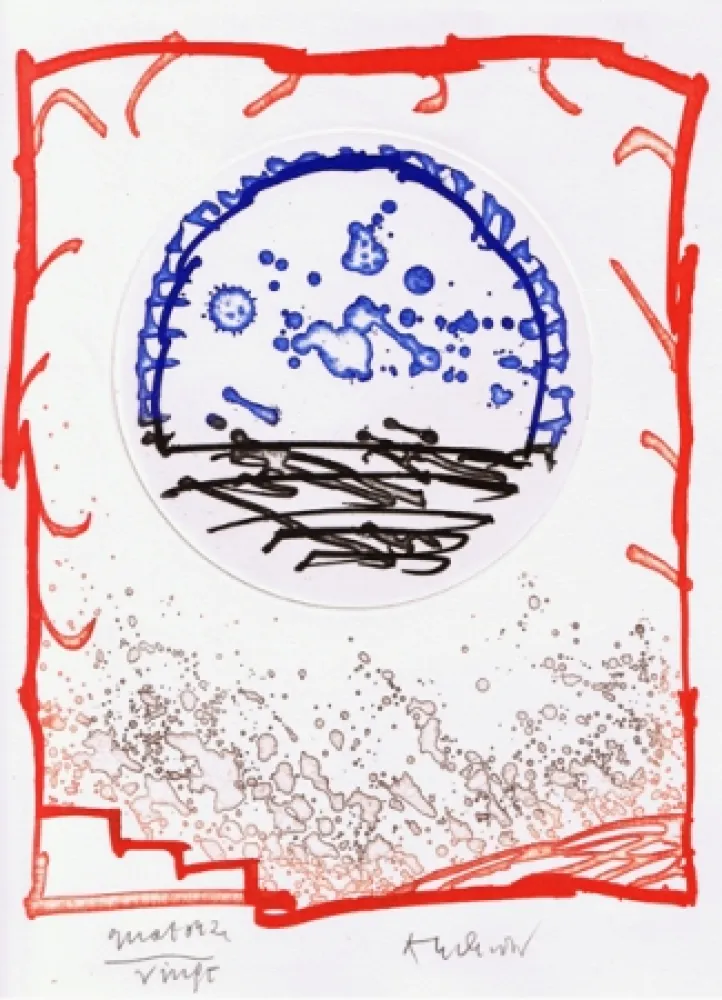 Gravura Alechinsky - Sèvres