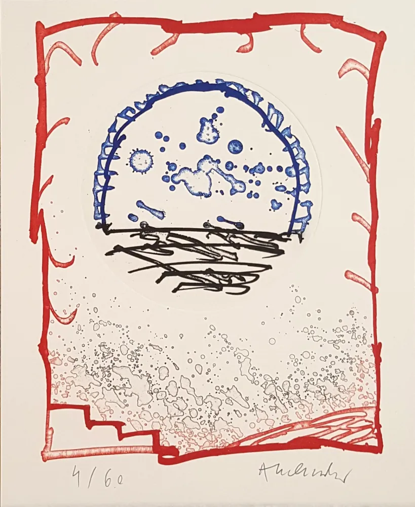 Gravura Alechinsky - Sèvres