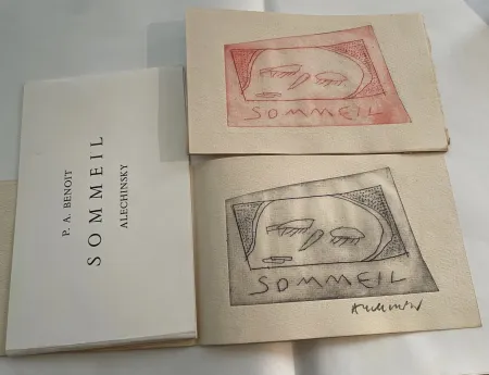 Gravura Alechinsky - Sommeil