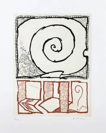 Gravura Alechinsky - Spirale