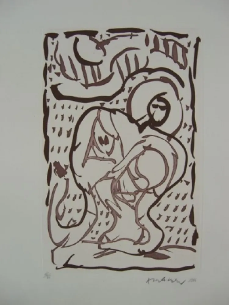 Gravura Alechinsky - S/T