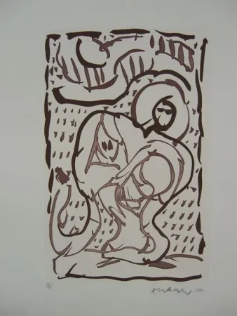 Gravura Alechinsky - S/T