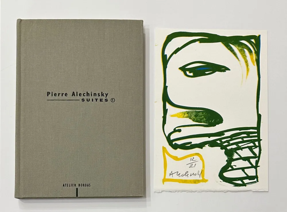 Livro Ilustrado Alechinsky - Suites