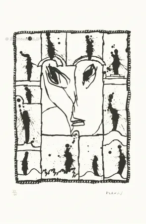 Água-Forte E Água-Tinta Alechinsky - Sur les onze coups de midi