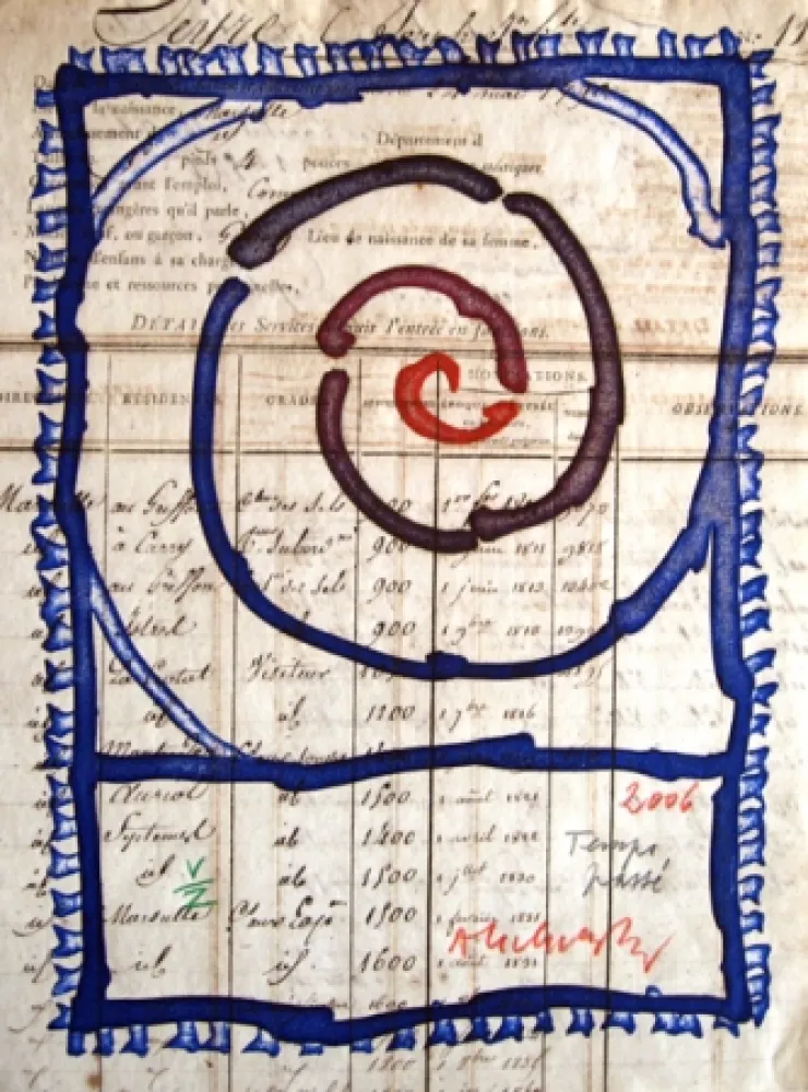 Água-Forte E Água-Tinta Alechinsky - Temps passé