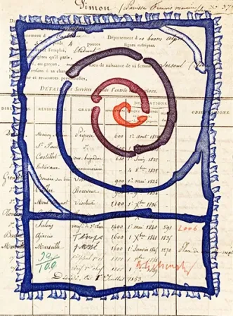 Gravura Alechinsky - Temps passé