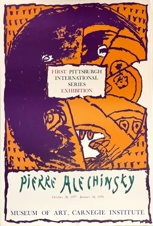 Cartaz Alechinsky - The year of the Snake