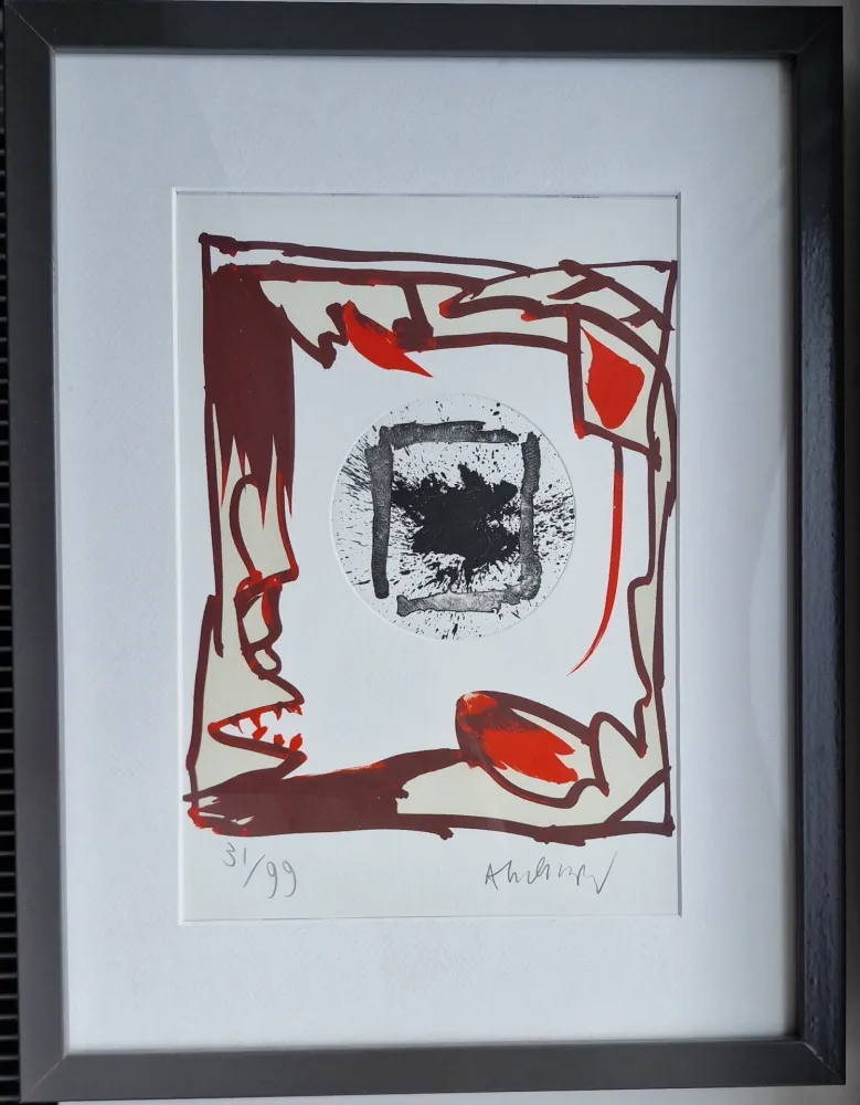 Gravura Alechinsky - Tiens !