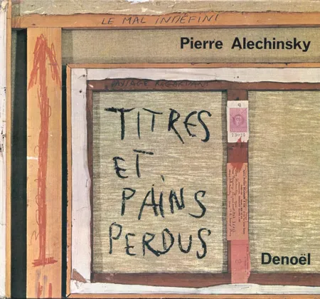 Livro Ilustrado Alechinsky - Titres et Pains perdus