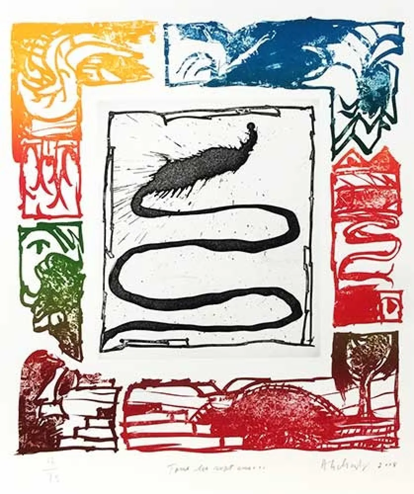 Gravura Alechinsky - Tous les 7 ans