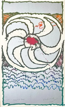 Litografia Alechinsky - Tout à trac