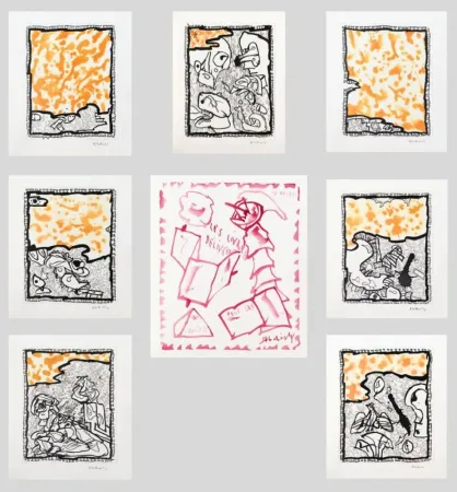 Livro Ilustrado Alechinsky - Traité des Excitants Modernes