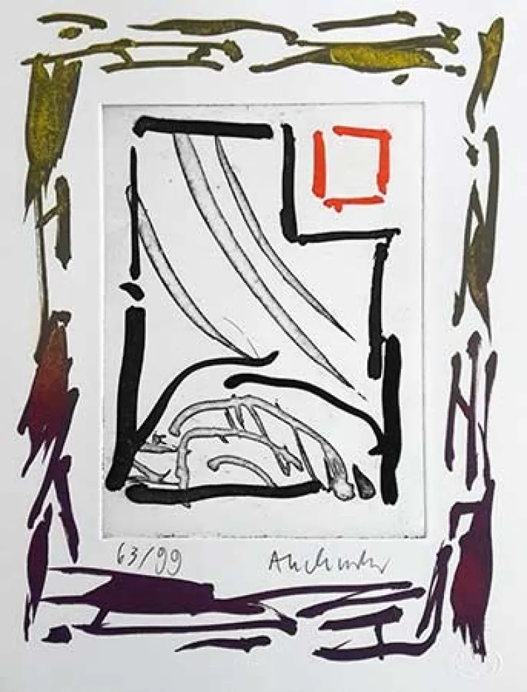 Gravura Alechinsky - Triades