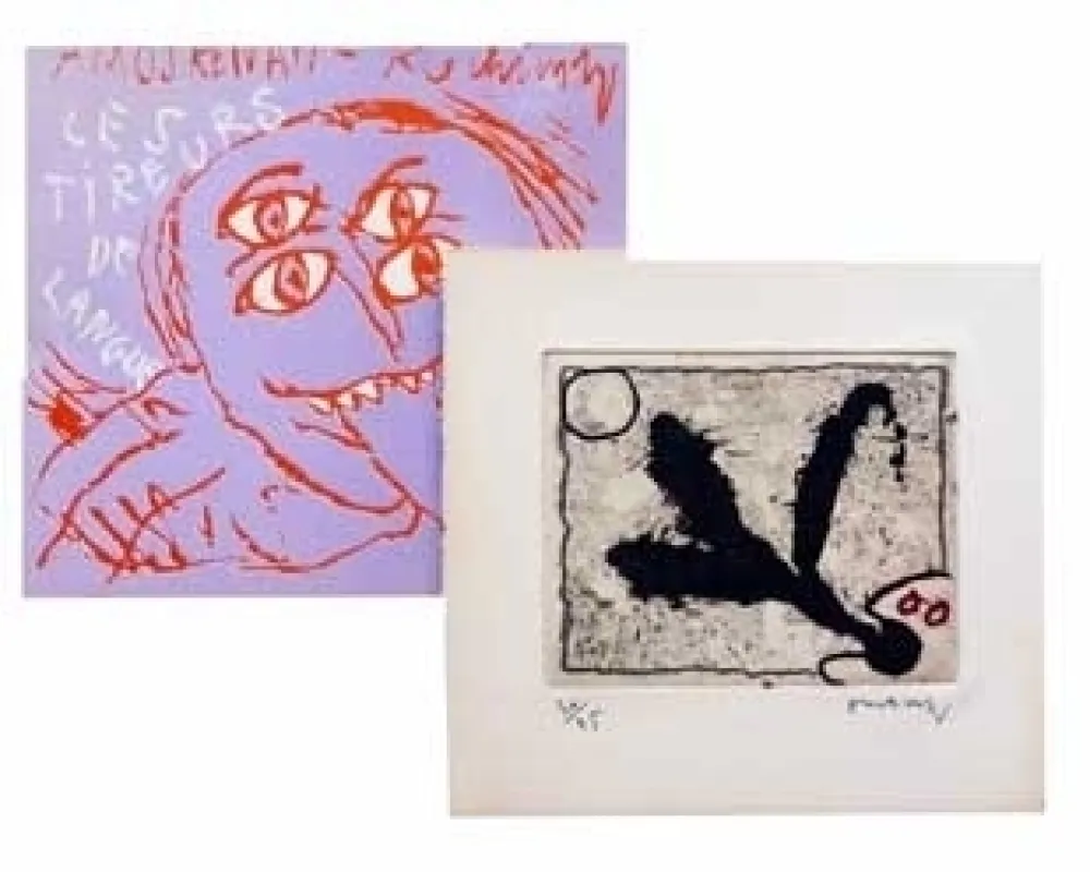 Gravura Alechinsky - Trilingue