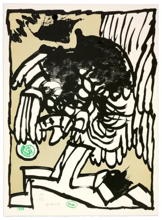 Litografia Alechinsky - Trois