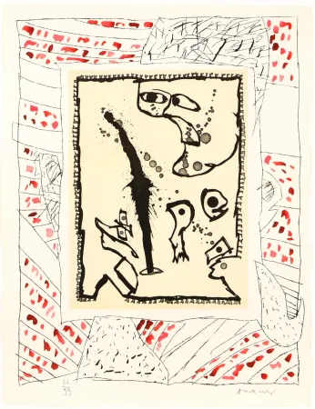 Água-Tinta Alechinsky - Troll